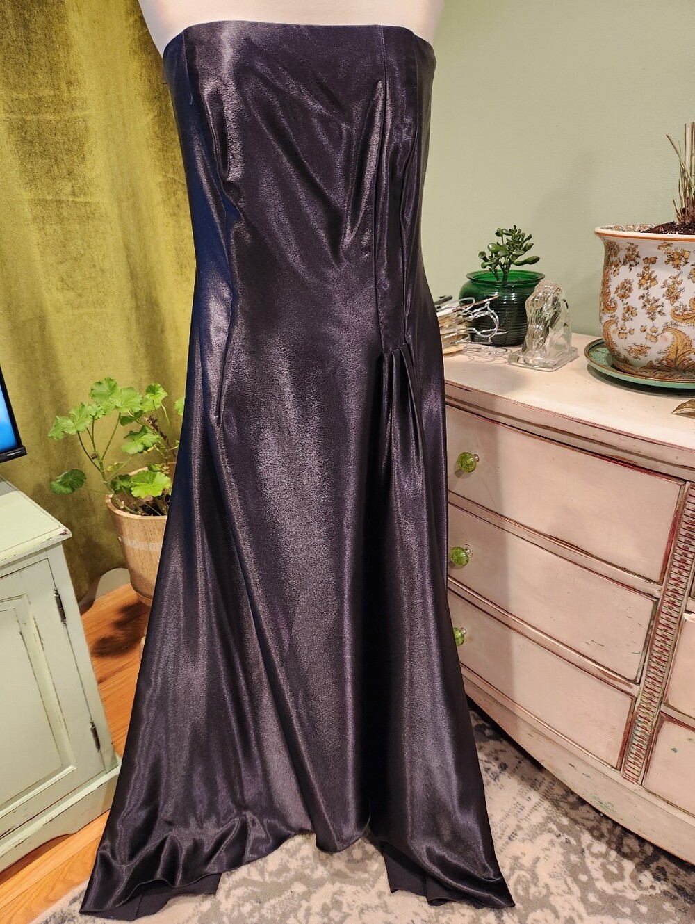 Scott McClintock Strapless Black Dress